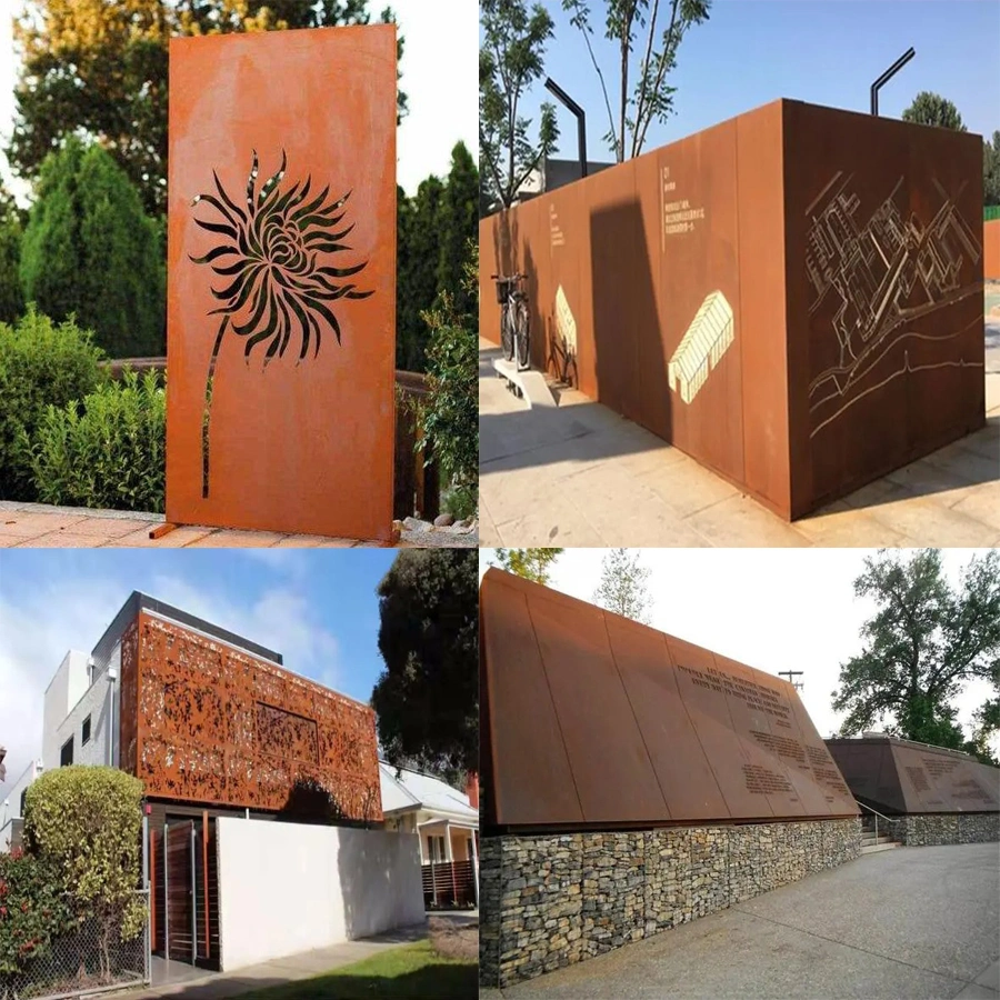 Professional Factory Wholesale Corten Steel Products ASTM A588 Gr. B Weather Resistant Steel for Building Material and Decoration