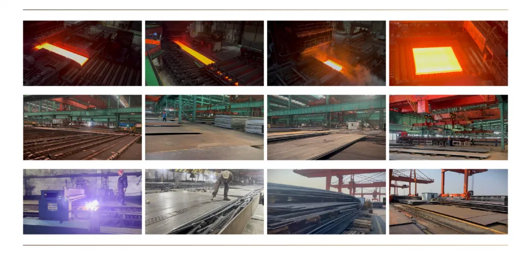 En10025-2 S355jr/S355j0/S355j2 Wind Turbine Steel Plate for Wind Tower Structure