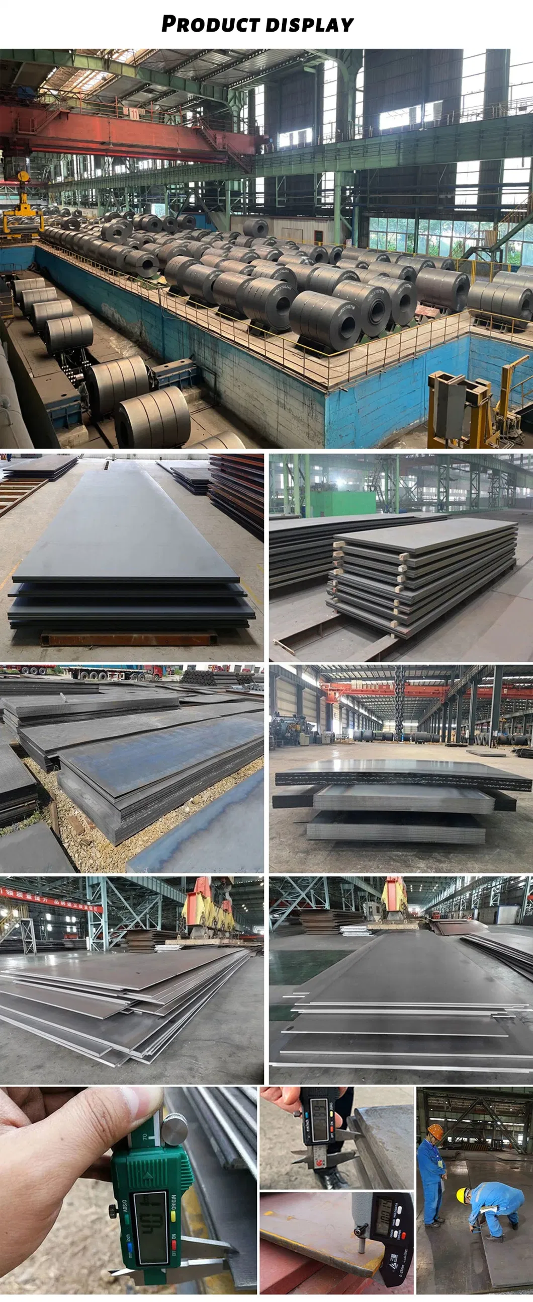 Main Export Products Ms Carbon Steel Thick Plate Q235 in Bridge Build