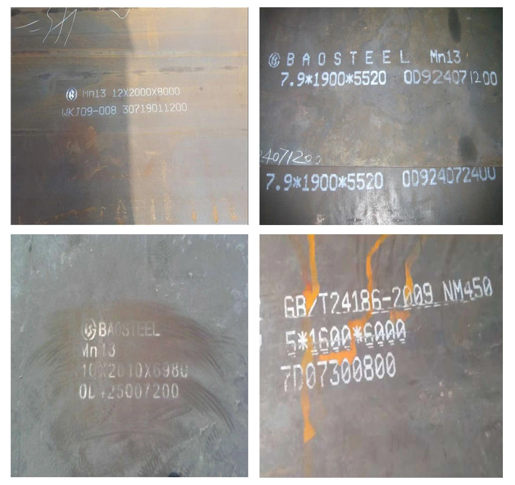 Quard400 Xar400 Xar450 Hot Rolled Wear Resistant Steel Plate